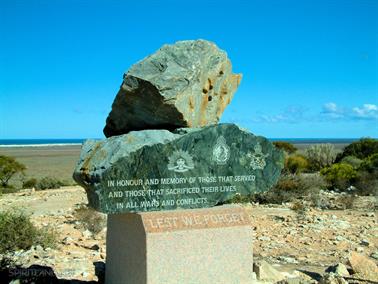 Memorial at Eucla, Western Australia